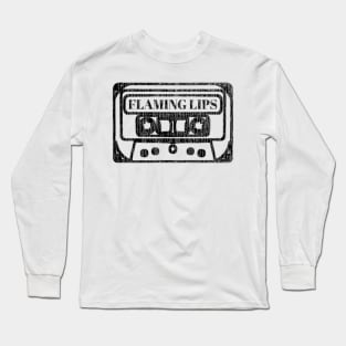 Flaming lips cassette Long Sleeve T-Shirt